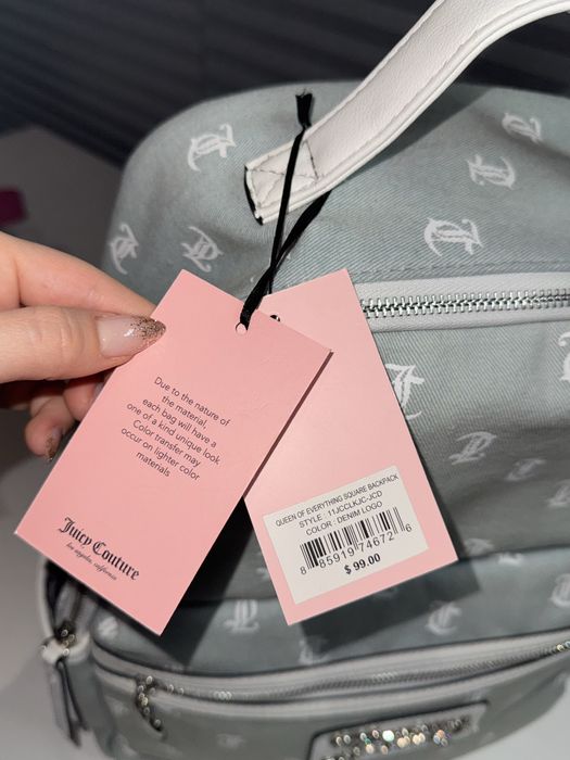 Ghiozdan Juicy Couture nou, cu eticheta ORIGINAL