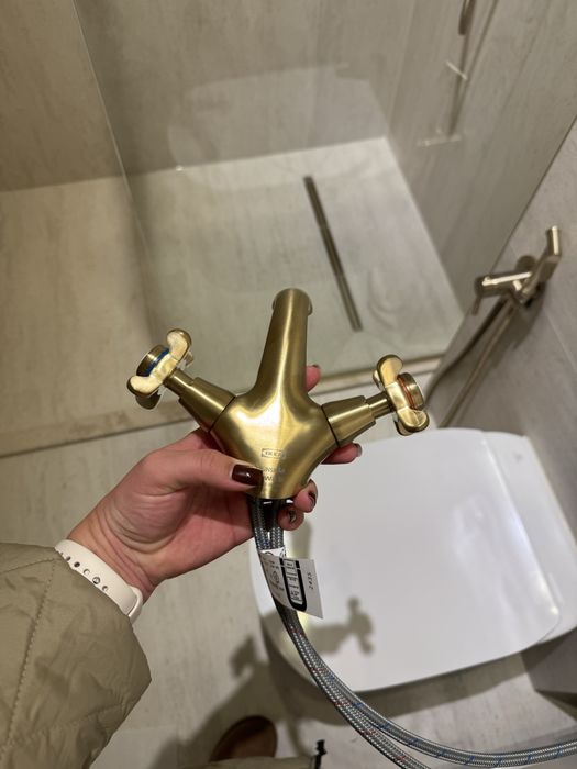 Baterie lavoar RUNSKÄR, alamă – nouă, IKEA