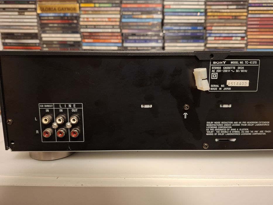 Casetofon deck 3 capete Sony TC-K570