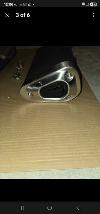 Kawasaki zx6r ауспух