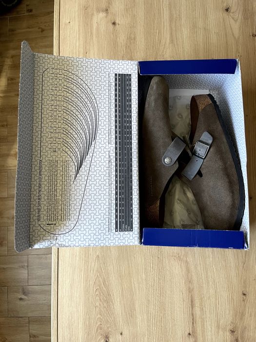 Birkenstock Чехли Boston (Concrete Gray) Размер 46