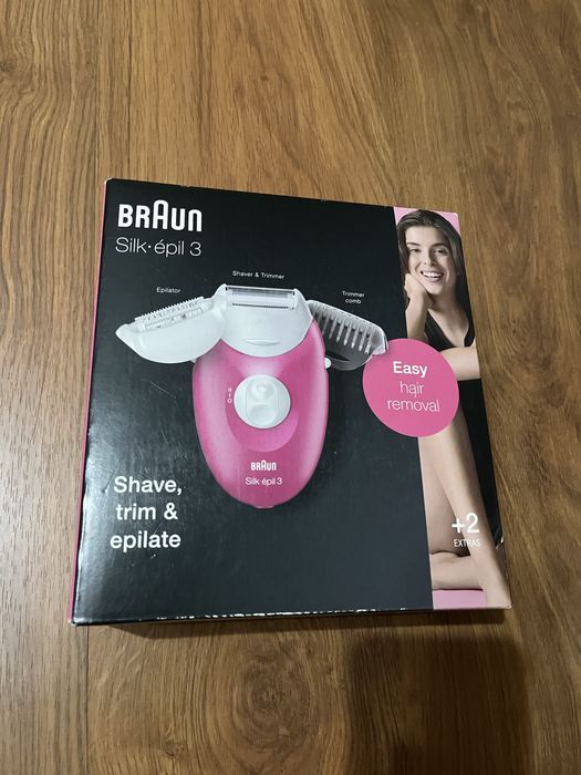 Продавам епилатор Braun Silk-epil 3