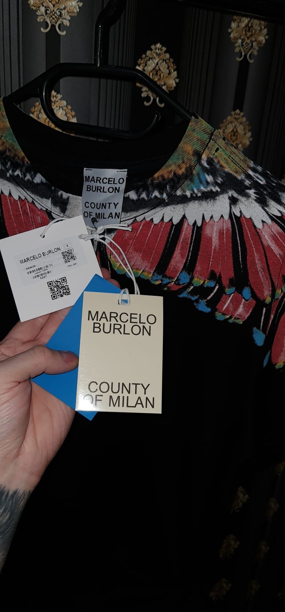 Tricou Marcelo burlon Farfetc 2024