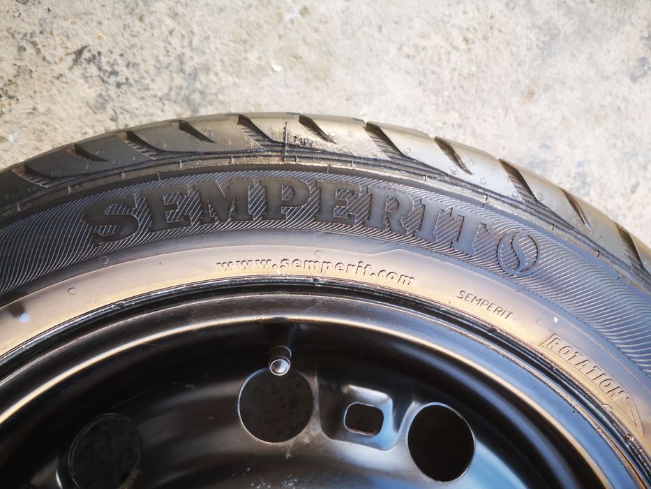 Rezerva janta R15 5x100 vw Polo Seat 195 50 15 Ibiza Skoda fabia