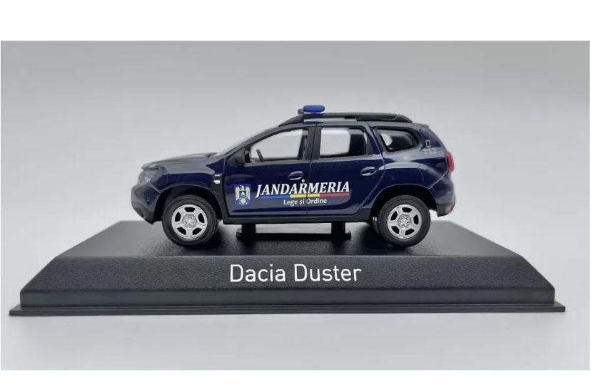 NOREV DACIA DUSTER “JANDARMERIA” machetă auto scara 1:43 (10cm)