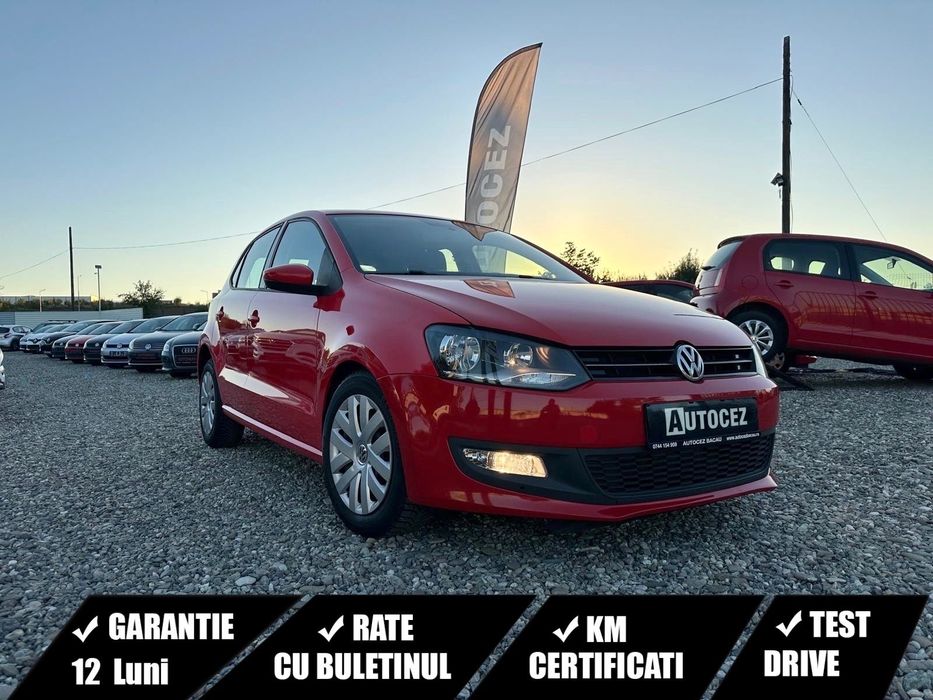 Volkswagen Polo Vw Polo 2012 Benzină 1.4 Mpi RATE/GARANȚIE