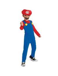 Costum Super Mario, pt baieti, marime 7-8 ani