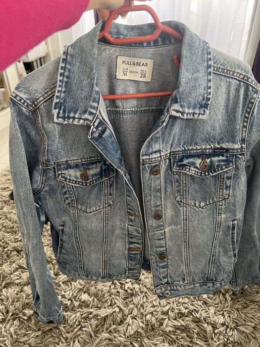 Geaca de blugi pull & bear
