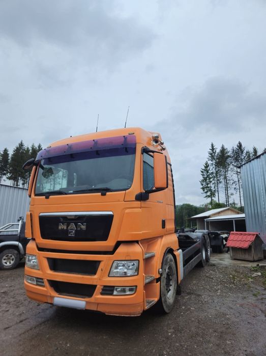 Man tgx 26.440 Euro 5 abrollkipper container