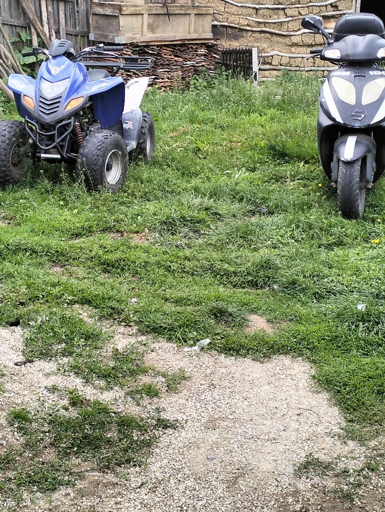 Vând ATV și scuter amandoua