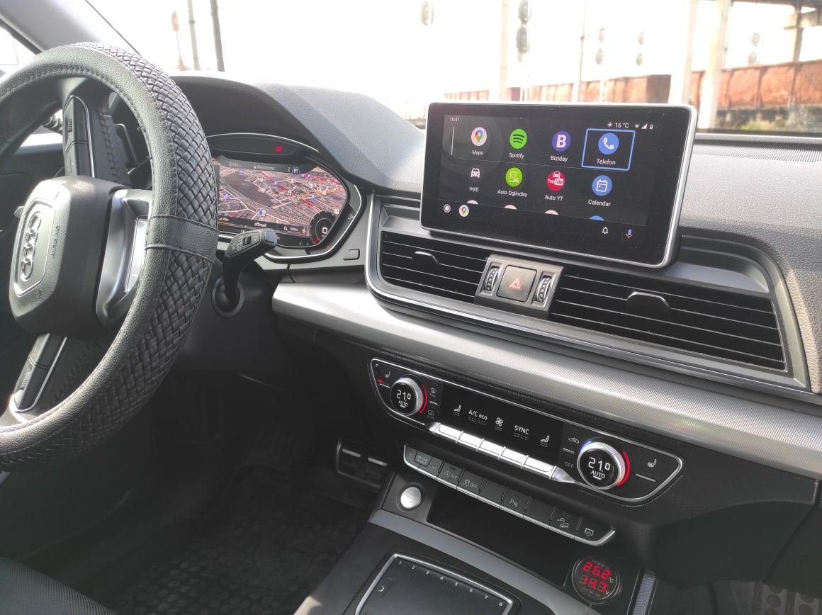 Card youtube  Android Auto Carplay Audi A3 A4 A6 A7 A8 Q2 Q3 Q5 Q7