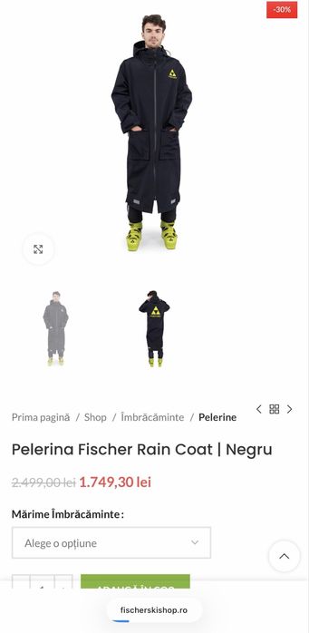 Pelerina Fischer Rain Coat