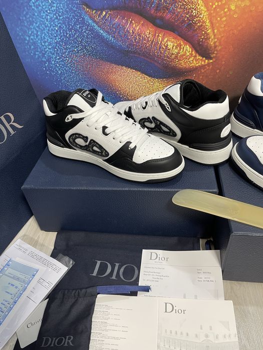 Adidasi Christian Dior piele naturala 100% Full Box colectie noua