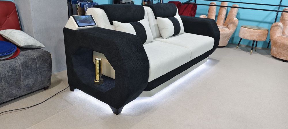 Музыкальная система. Диван. LED подсветка. Продаётся.