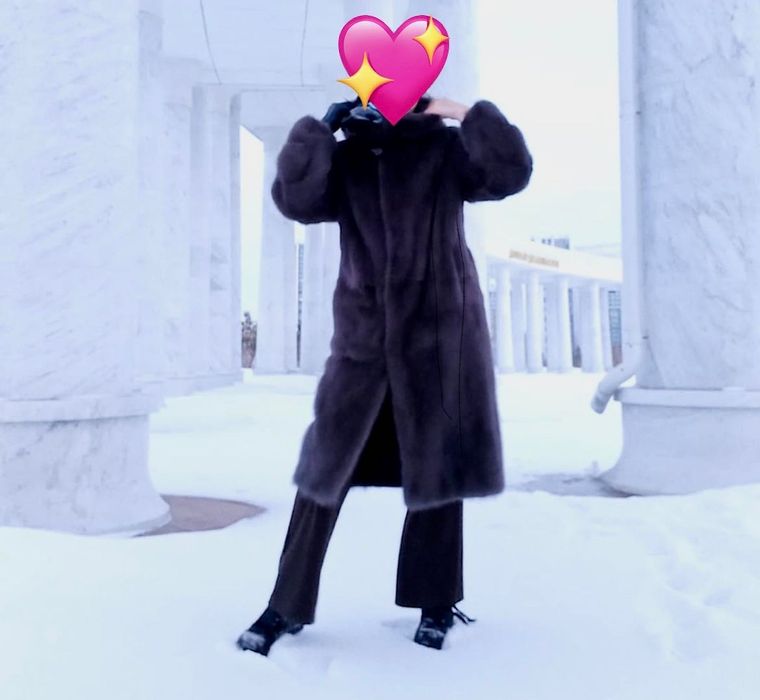 шуба норковая в отличном состоянии