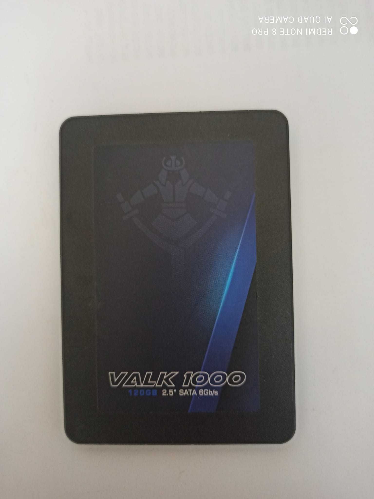 Vand SSD Valk 120 GB 2.5 " SATA III cu sau fara carcasa de SSD extern