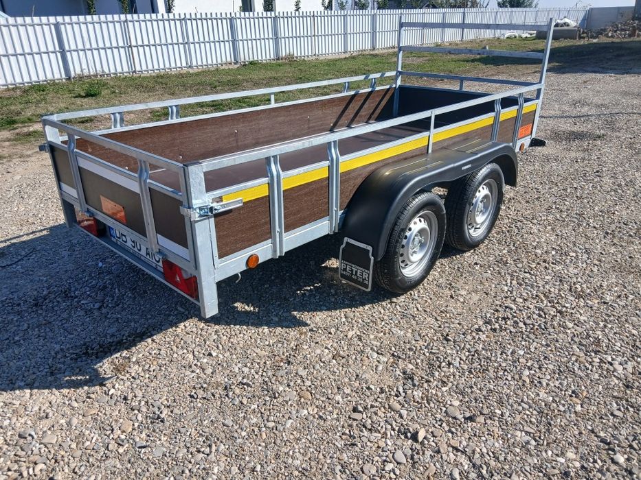 Remorcă Kerenzo 750kg Dimesiuni 3mx1,30m Import Belgia Ca Noua
