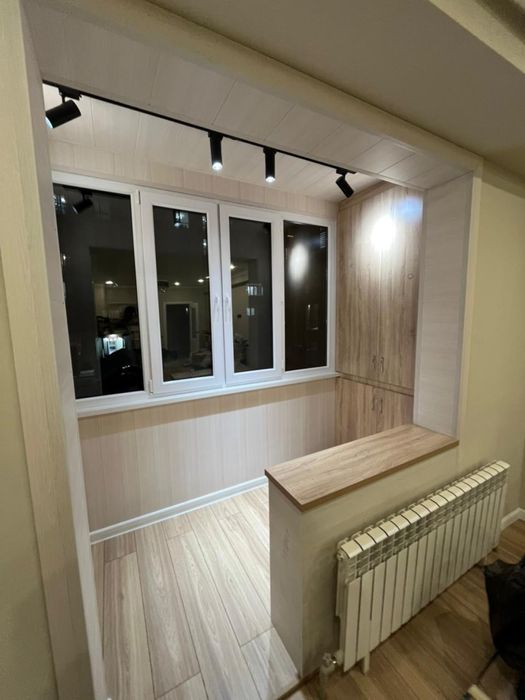 Утепление балкона и Ремонт балкона