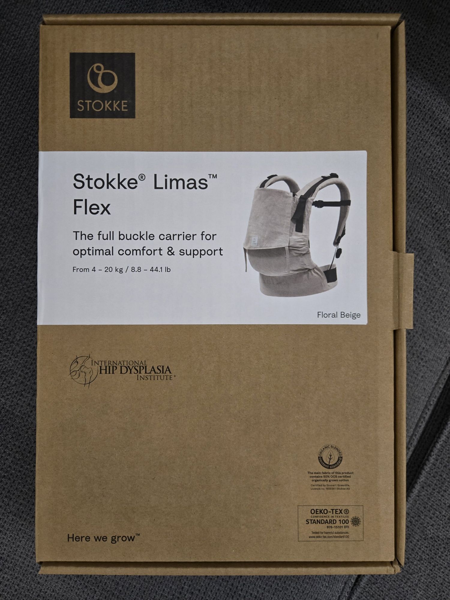 Ергономична раница Stokke Limas Carrier Flex