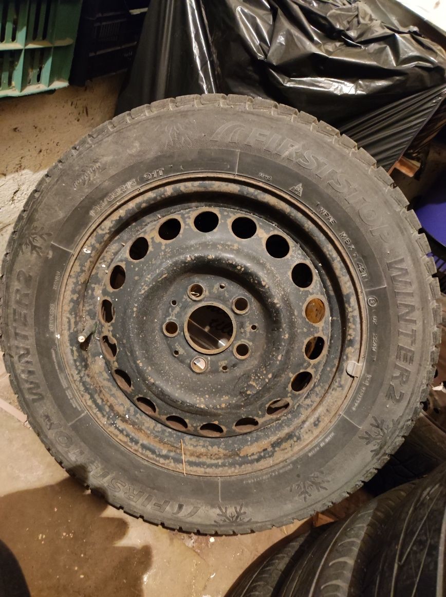 Зимни гуми 195/65 R15 с джанти за Мерцедес