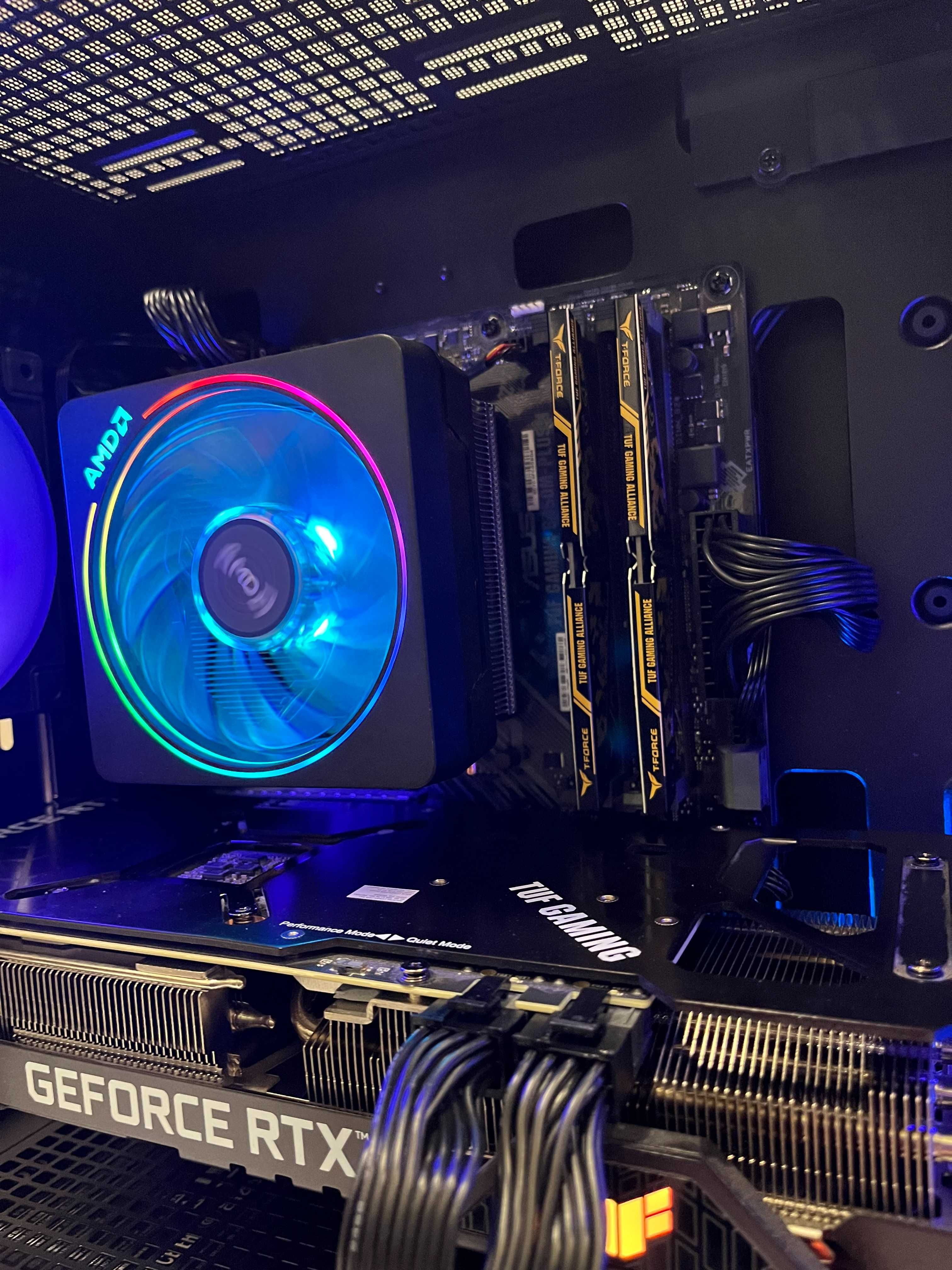 Геймърски компютър AMD Ryzen 5 5600, RTX 3070 Ti 8GB, 16GB ram