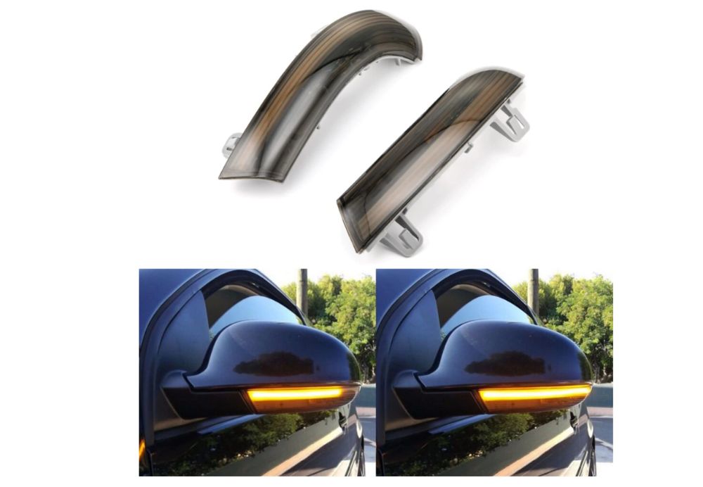 Set 2 Semnalizatoare LED dinamice secventiale VW Passat B5 B6 Golf 5