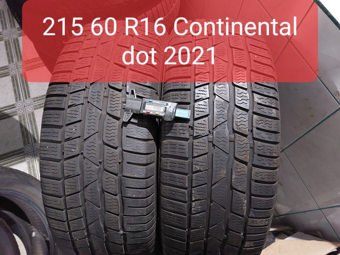 2 anvelope 215/60 R16 Continental