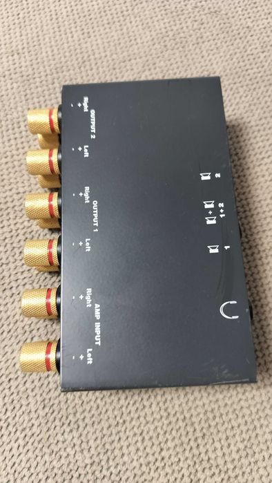 Speaker Selector Splitter Btech BT911 Control A B or Both