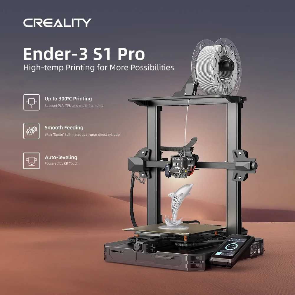 Imprimanta 3D Creality Ender-3 S1 PRO + Creality Sonic Pad
