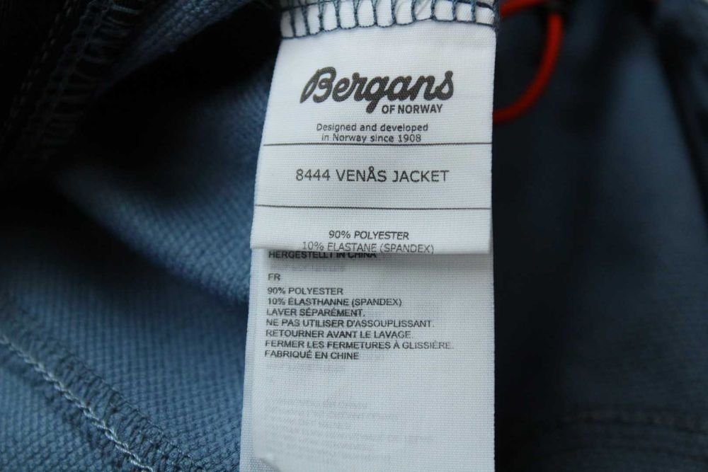 BERGANS OF NORWAY Venas jacket - мъжко стреч софтшел яке, размер L