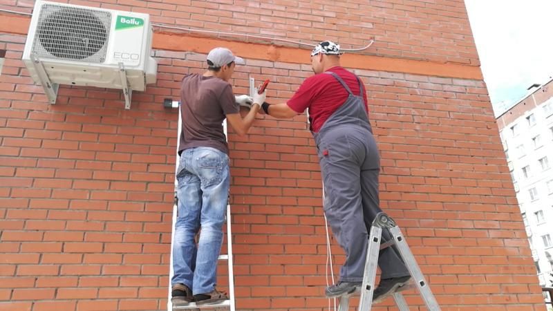 Установка кондиционера