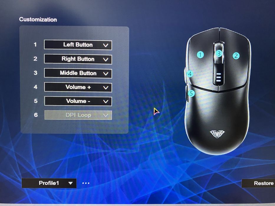 Игровая мышка AULA SC580