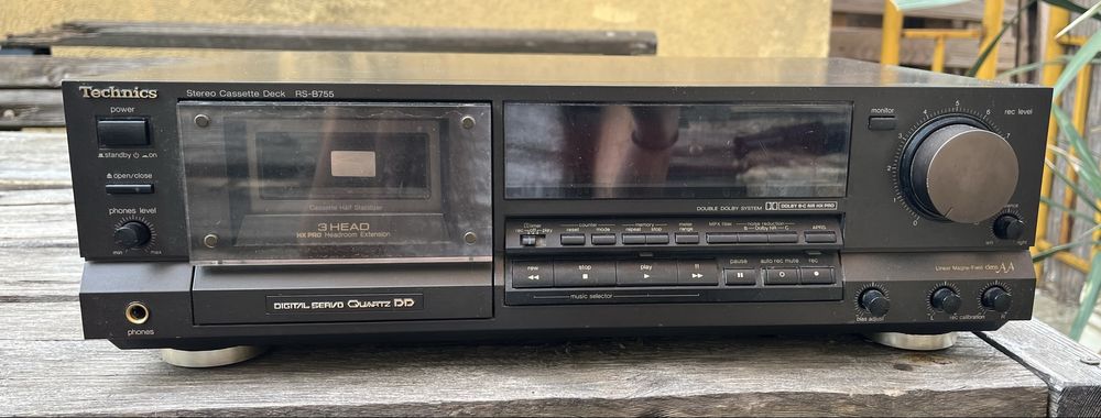 Technics Stereo Cassette Deck RS-B755 Digital Quartz