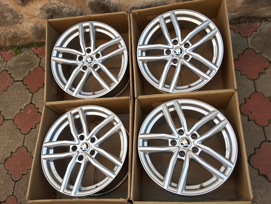 jante aliaj 17; 5x112;  Skoda Kodiaq,Karoq, Superb, Octavia Scout