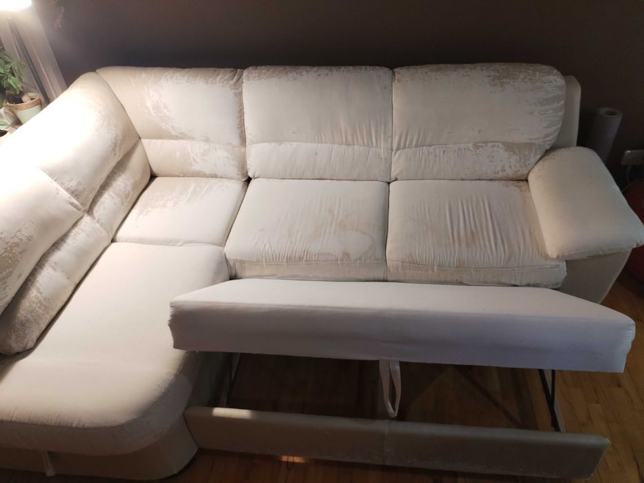 Диван с функция сън и ракла