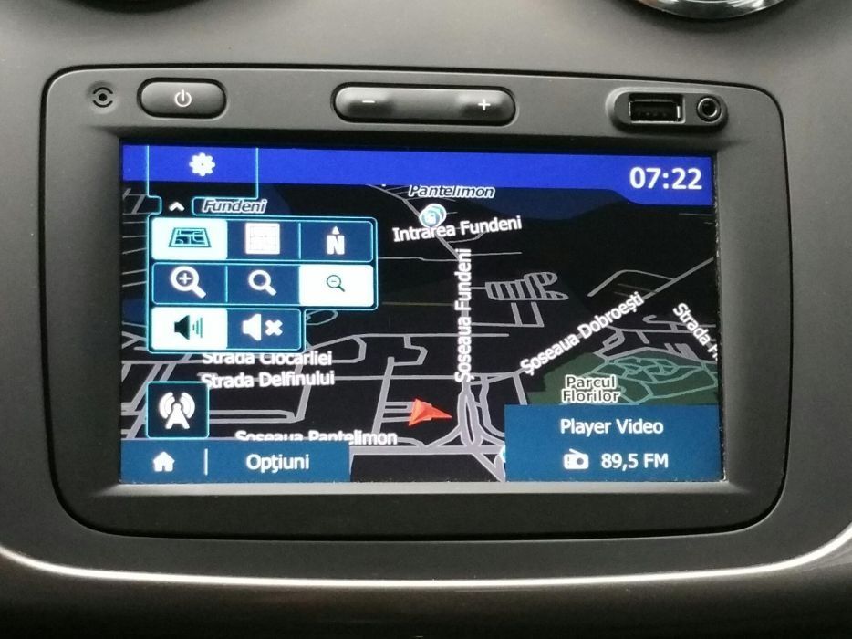 Gps navi Dacia Renault Media Nav GPS Harti 2022 Player video HARTI GPS