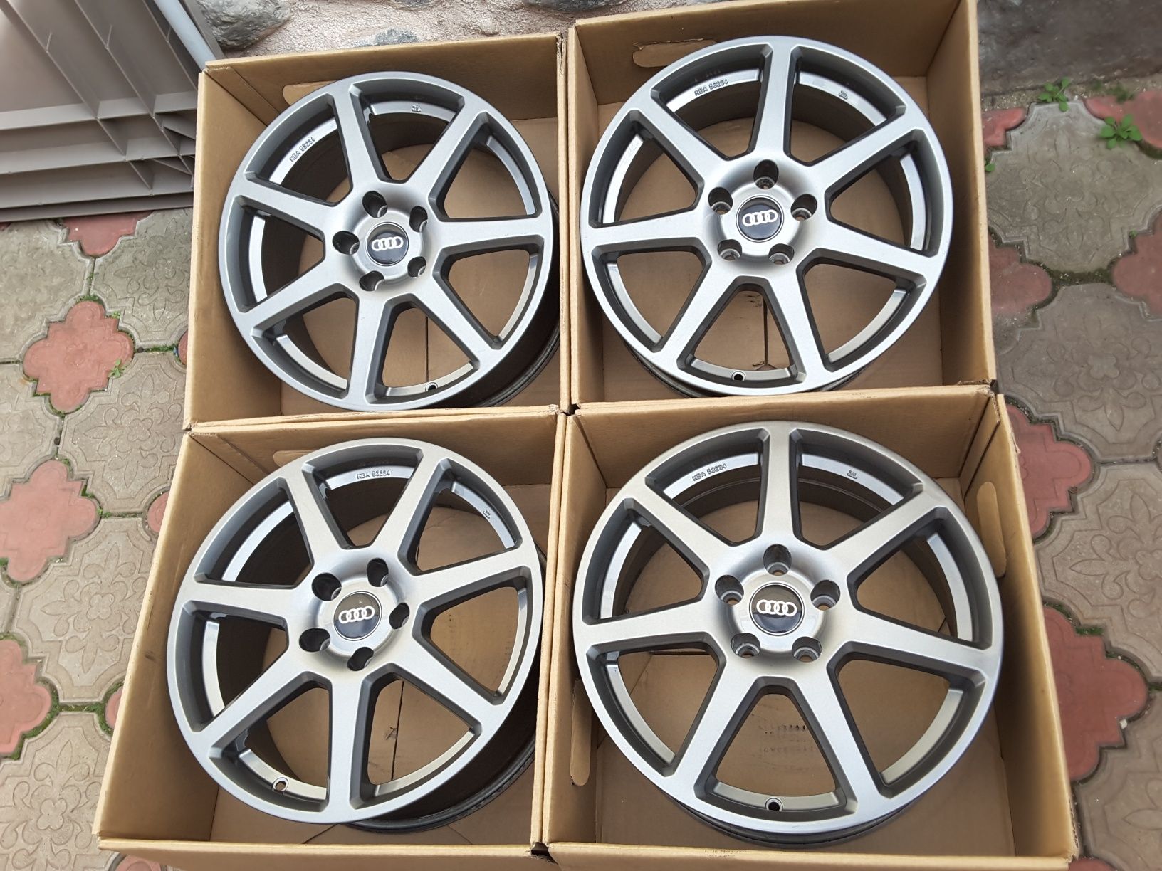 jante aliaj 17; 5x112; Audi A4B8, A4B9, A5, A6C7, A6C8, Q3, Q5