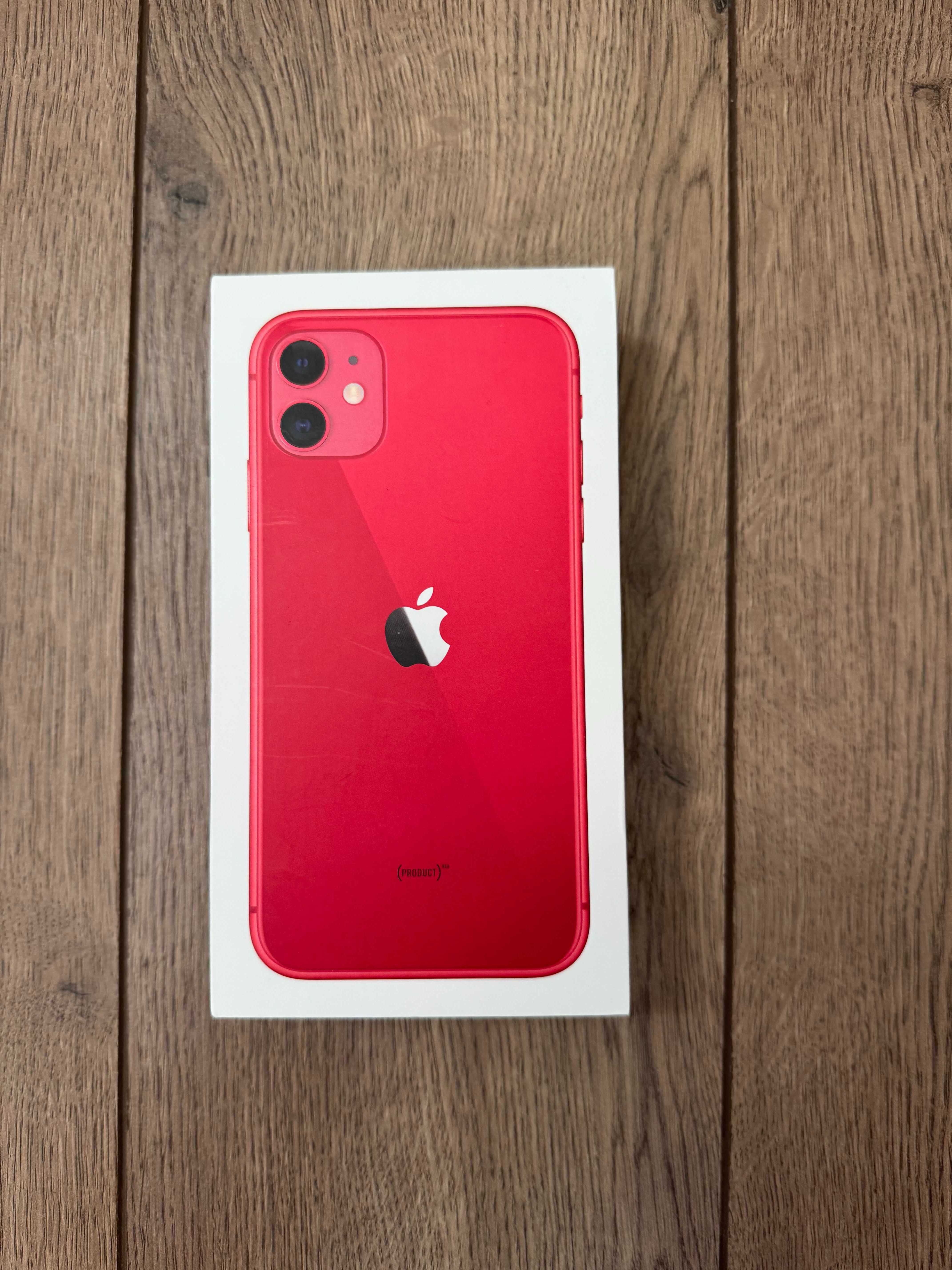 iPhone 11 rosu 128GB 82% baterie stare f. buna factura blocat Orange