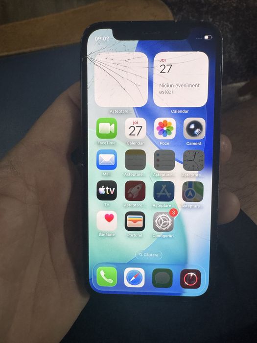 Iphone 12 mini spate spart,display fisurat