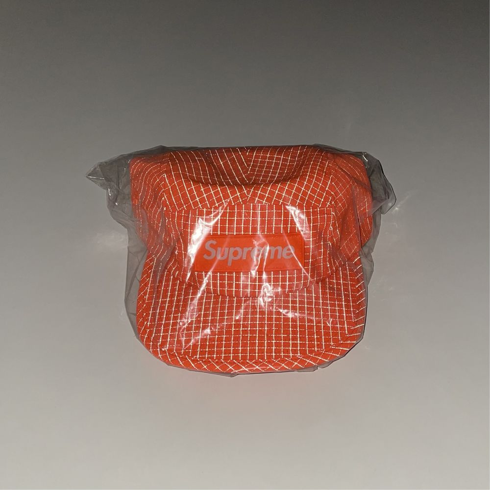 Supreme Reflective Ripstop Camp Cap (SS24) Orange