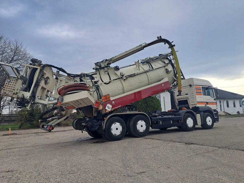 MAN 32.463 FFDC Vidanja Inox ADR Clasa 3