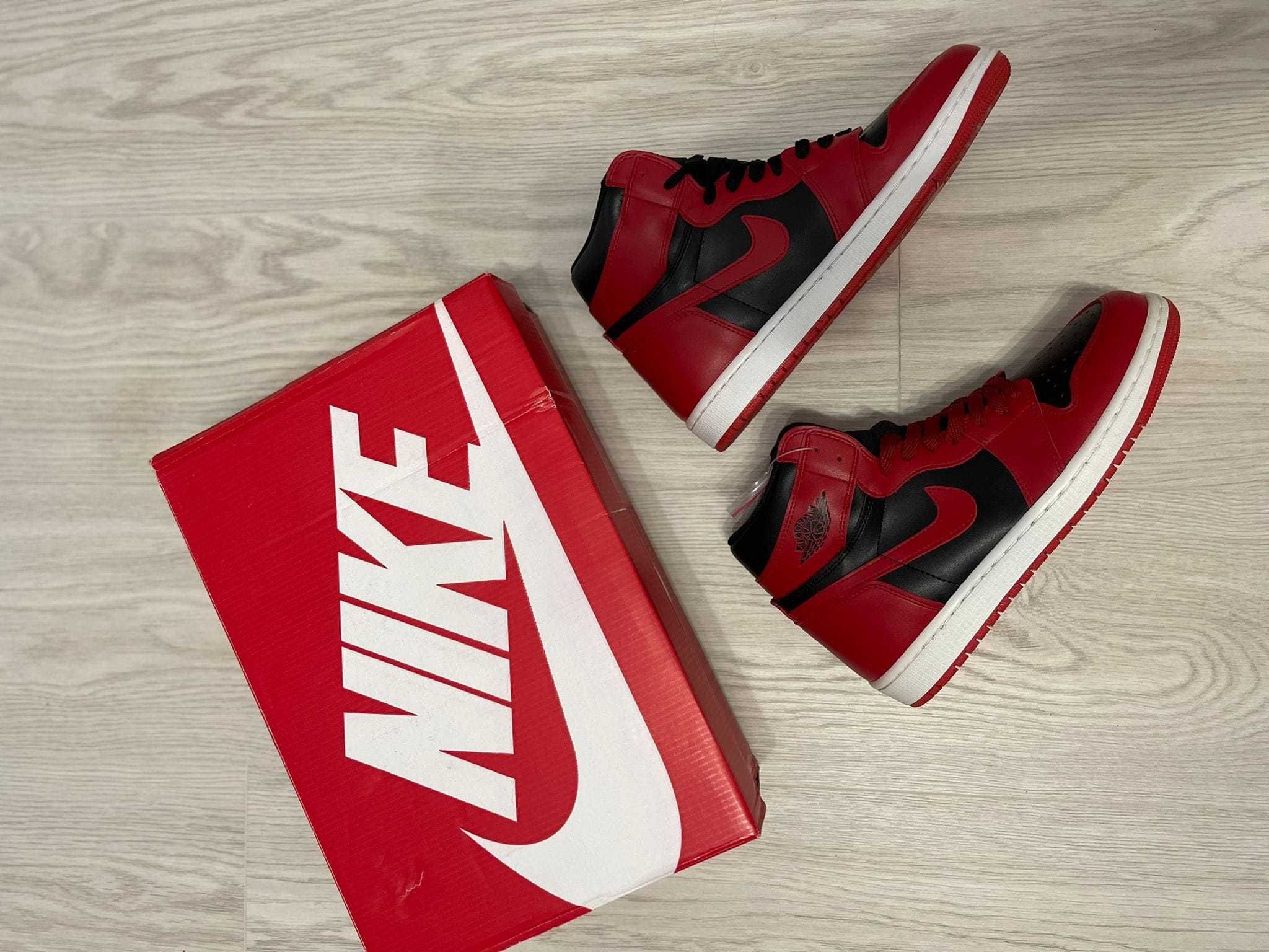 Nike Air Jordan 1 Varsity Red ( Verificare Colet)