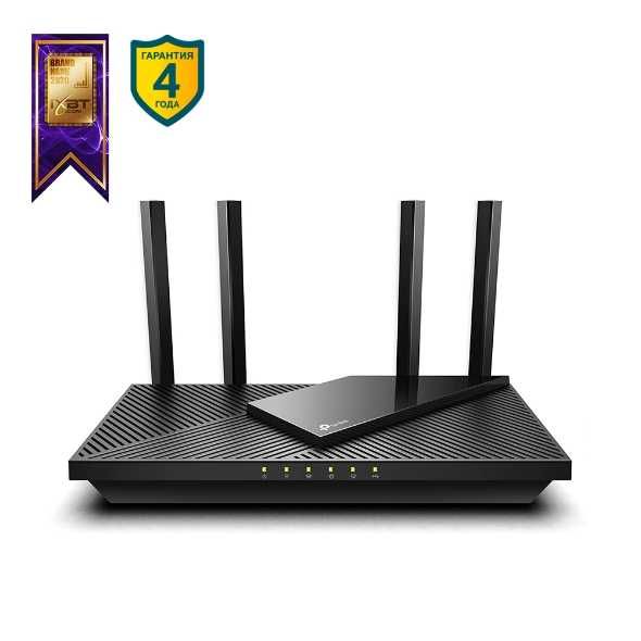 TP-Link  Archer AX55  AX3000 Двухдиапазонный гигабитный Wi‑Fi 6 роутер