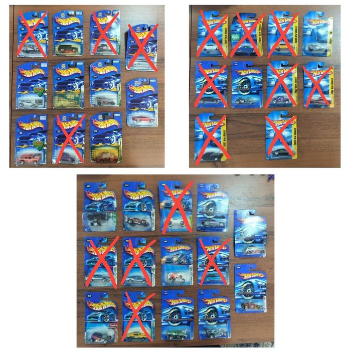 Hot wheels / хот вилс 2000 + годов. Металл машины и мотоцикл harley.