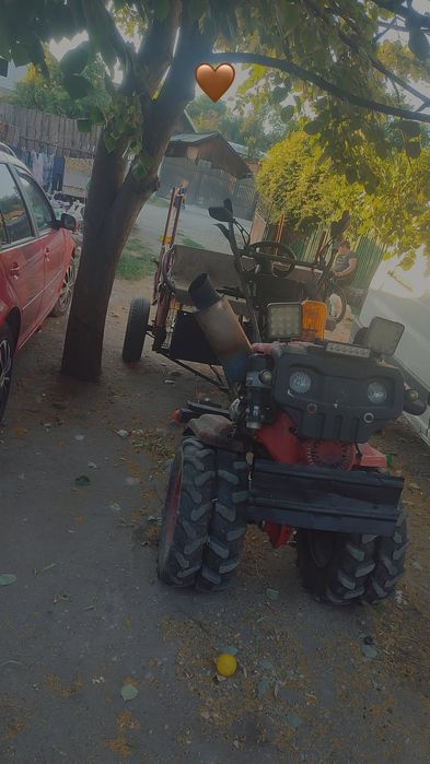 Motocultor rotakt 13 cp cu remorcă