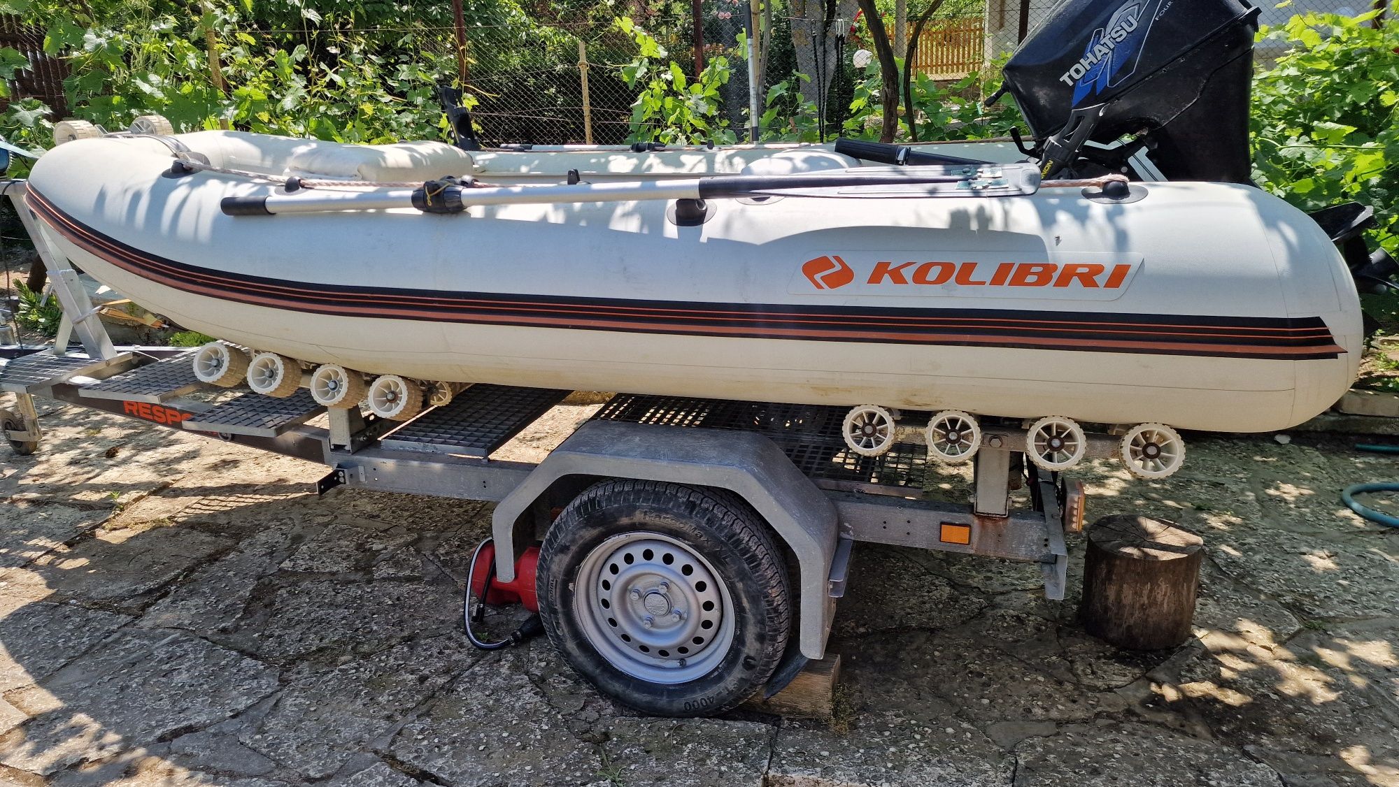 Лодка kolibri 3.30m пълен комплект