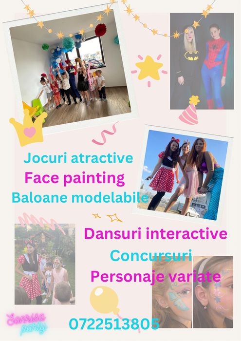 Animator petreceri copii Brasov