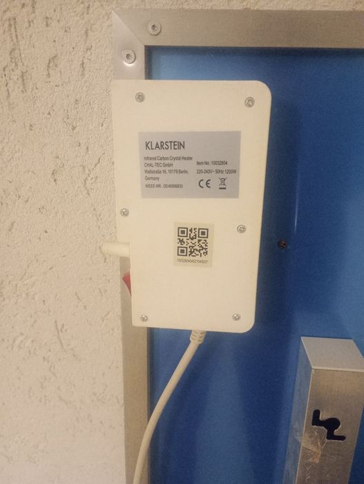 Incalzitor cu infrarosii plasma Klarstein 1200 w