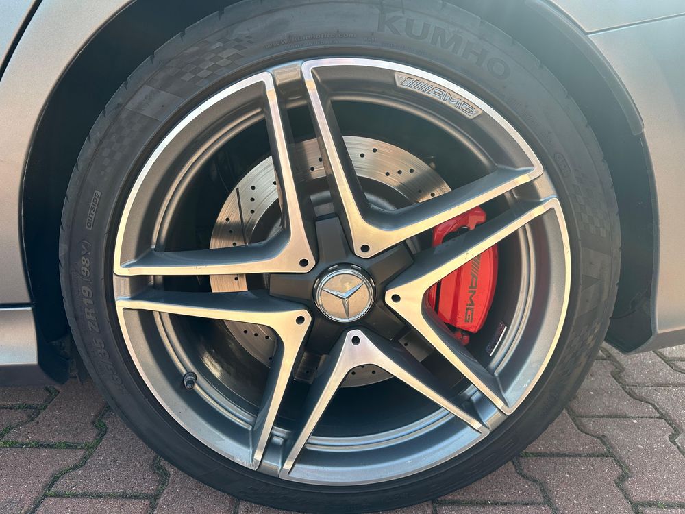 Jante + anvelope Mercedes  C63S AMG 19” 5x112 C w205 sedan