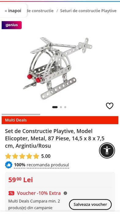 Set construcție copii